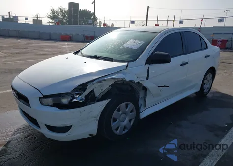 2010 Mitsubishi Lancer De from USA, damaged, VIN JA32U1FU0AU029312